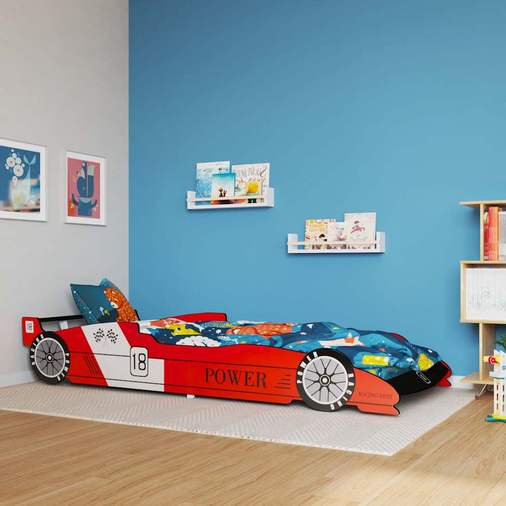 Letto Bambini Auto Da Corsa 90X200 Cm