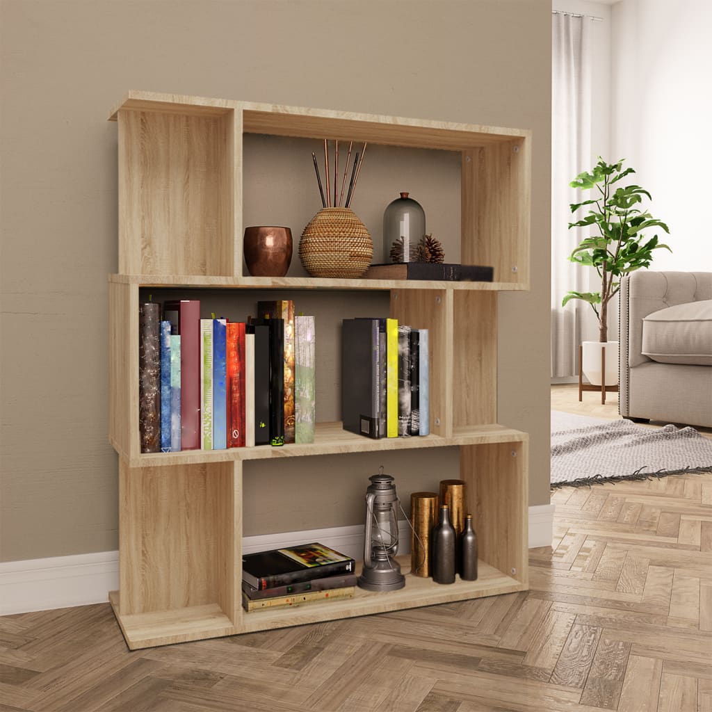 Libreria In 80X24X96 Cm In Legno Multistrato