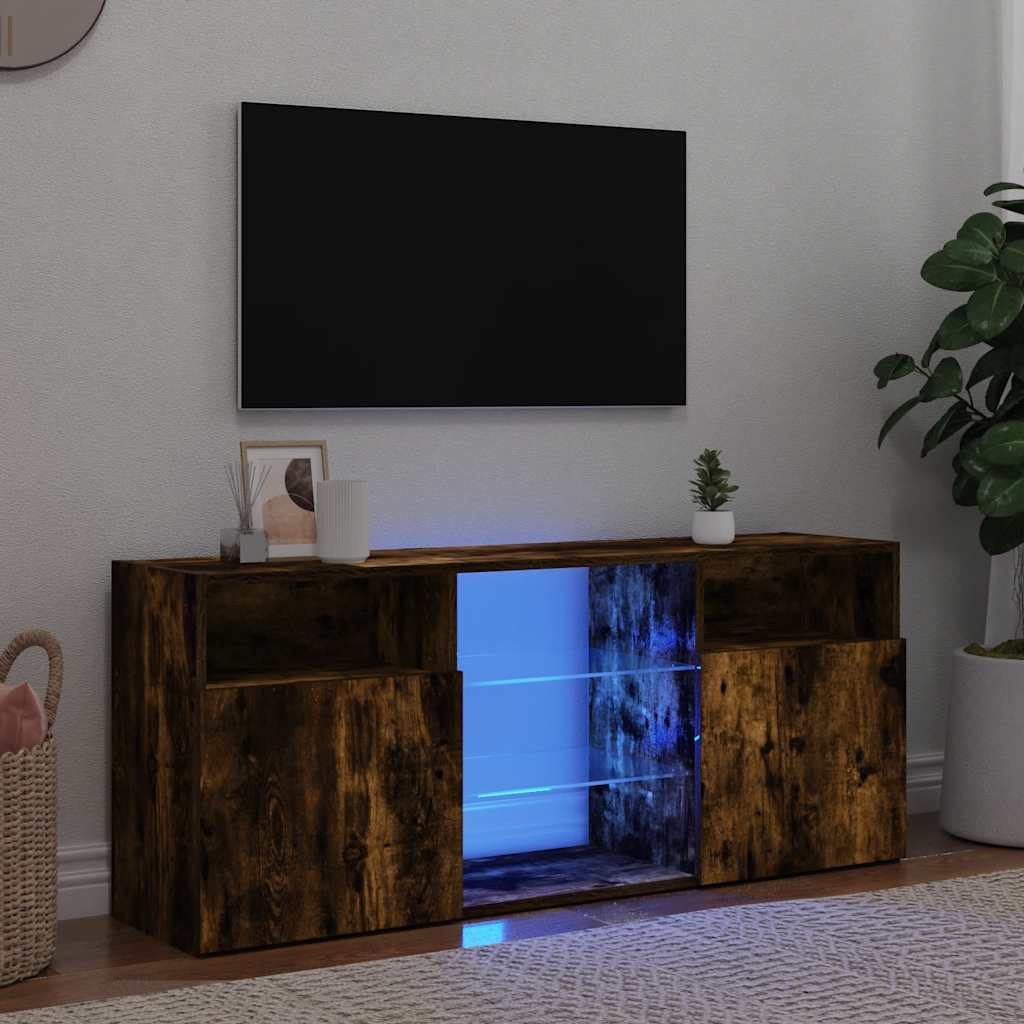Mobile Porta Tv Con Led 120X30X50 Cm Multistrato
