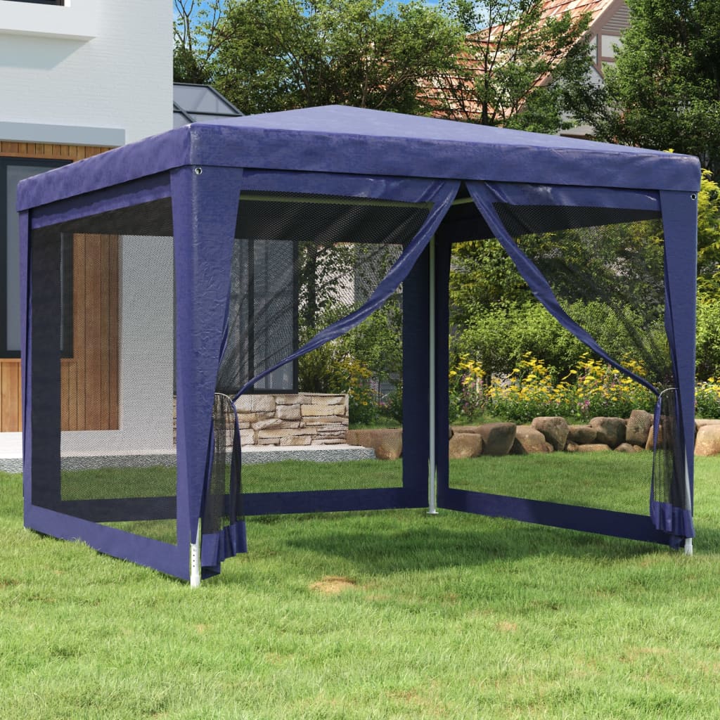 Tenda Per Feste In Rete 2,5X2,5M Hdpe Blu