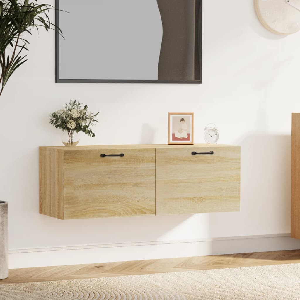 Mobile Pensile 100X36,5X35 Cm Legno Multistrato