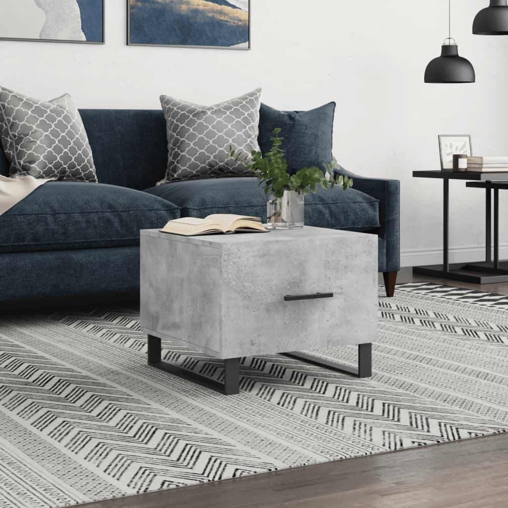 Tavolini Salotto 2 Pz 50X50X40 Legno Multistrato