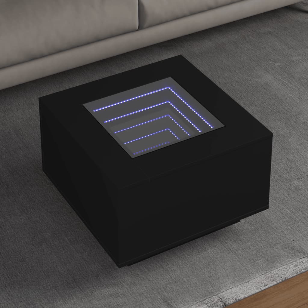 Tavolino Da Salotto Con Led Infinity