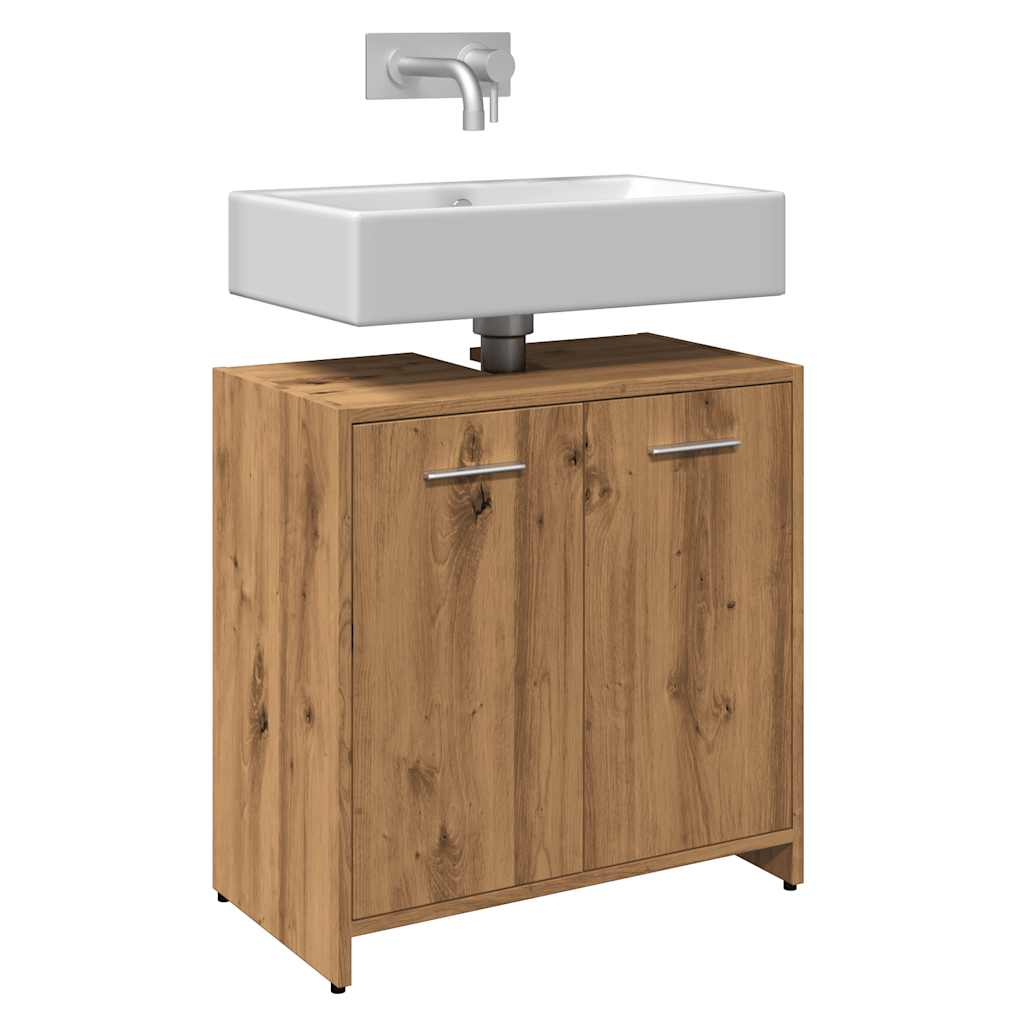 Mobile Lavabo Bagno 60X33X60 Cm Legno Multistrato