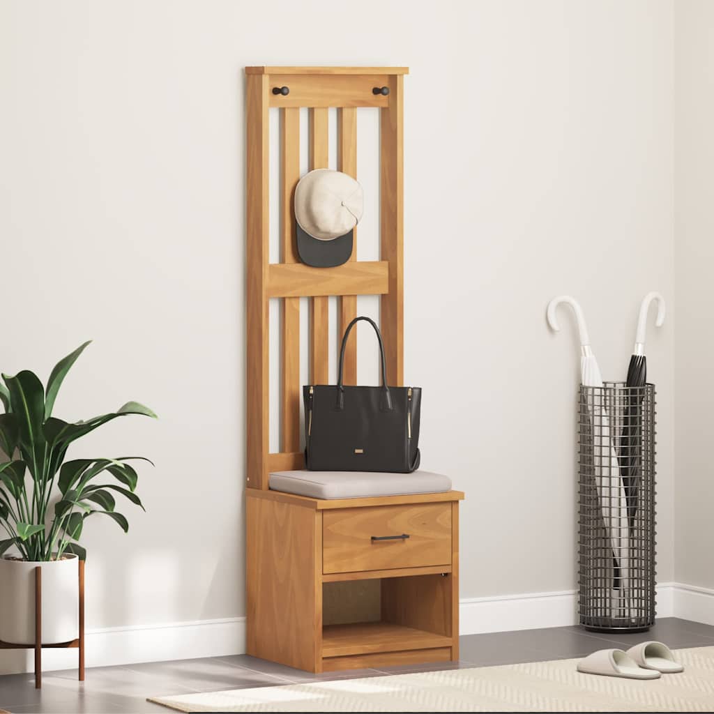 Albero Da Ingresso Sandnes 45X40X159,5 Cm Legno Di Pino