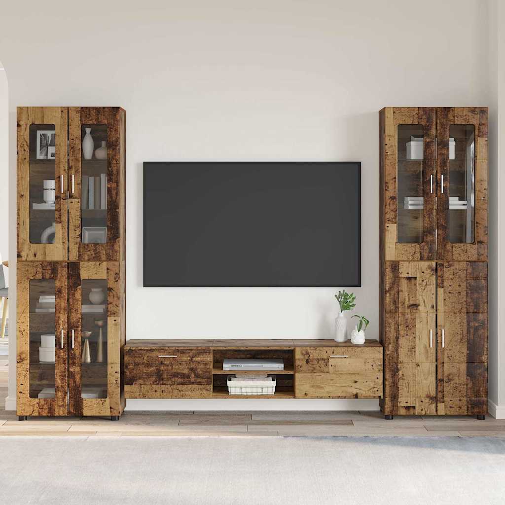 Credenza Con Porta Florin 88,5 X 30,5 X 73 Cm Legno Vecchio