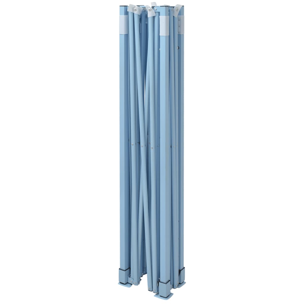 Tenda Pieghevole Pop-Up 4 Pareti Laterali 3X4,5 M Bianco Crema