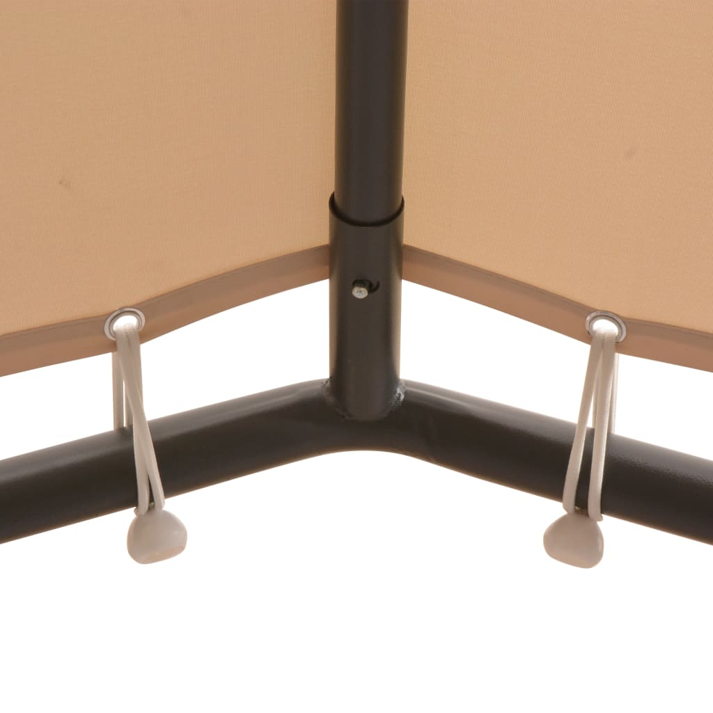 Gazebo Padiglione Tenda Tettoia Acciaio