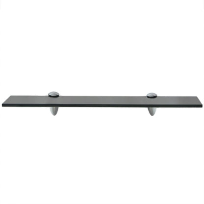 Mensola Galleggiante In Vetro 8 Mm Nero