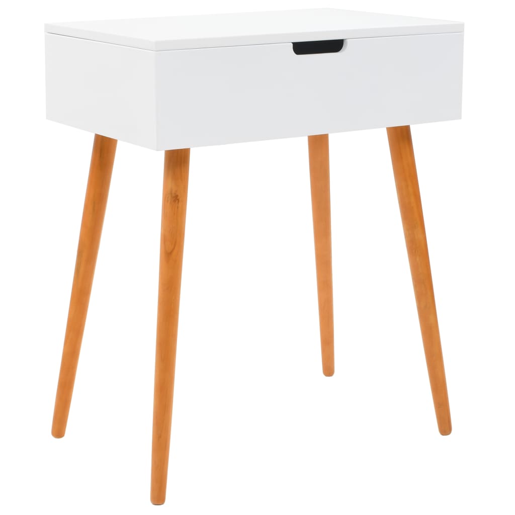 Toletta Con Specchio In Mdf 60X40X75 Cm