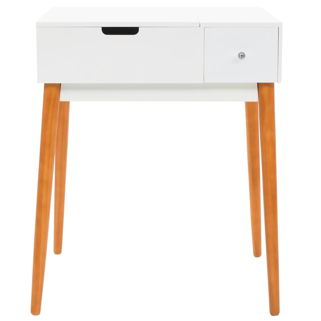 Toletta Con Specchio In Mdf 60X50X86 Cm