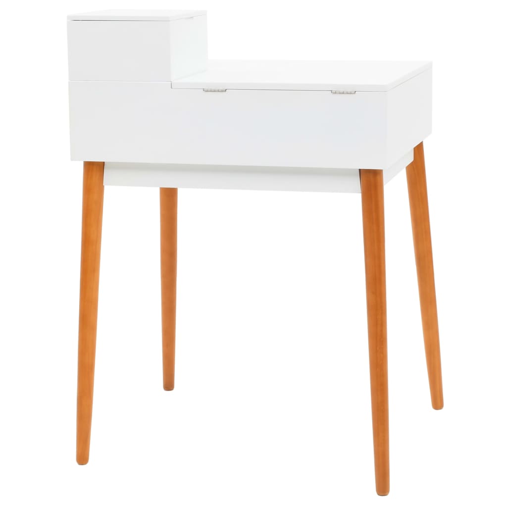 Toletta Con Specchio In Mdf 60X50X86 Cm