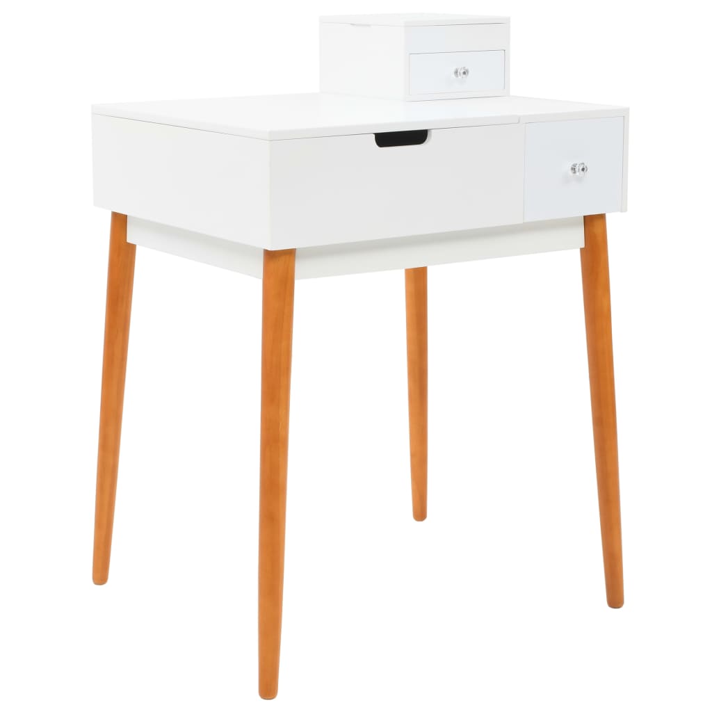 Toletta Con Specchio In Mdf 60X50X86 Cm