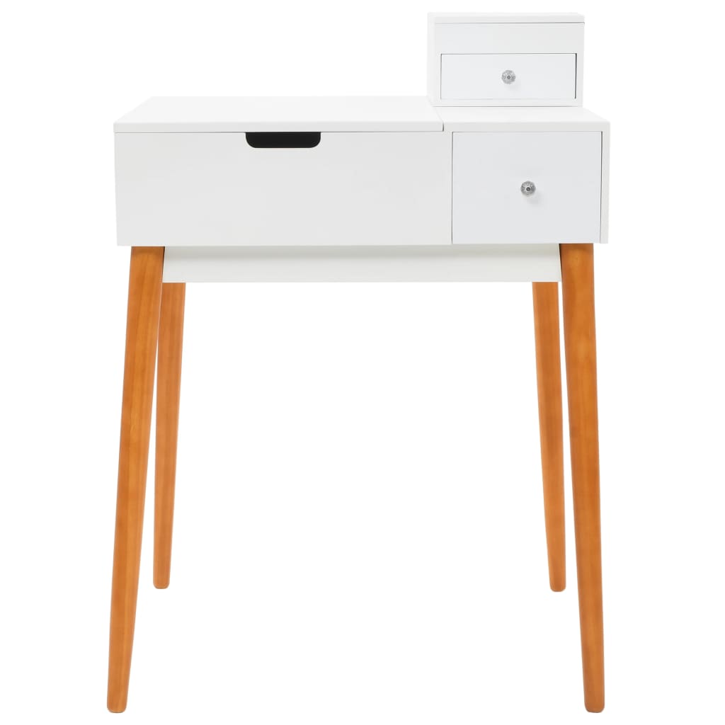 Toletta Con Specchio In Mdf 60X50X86 Cm