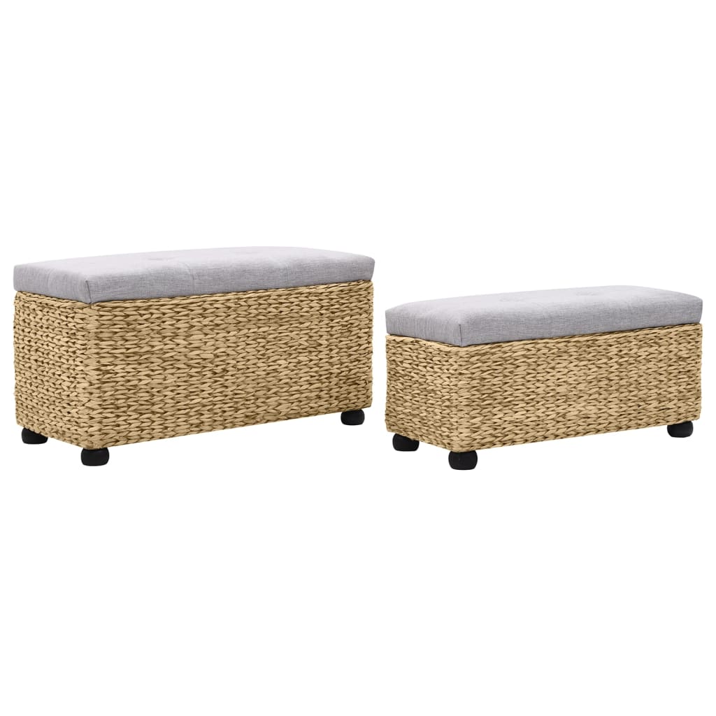 Set Panche 2 Pz In Giunco