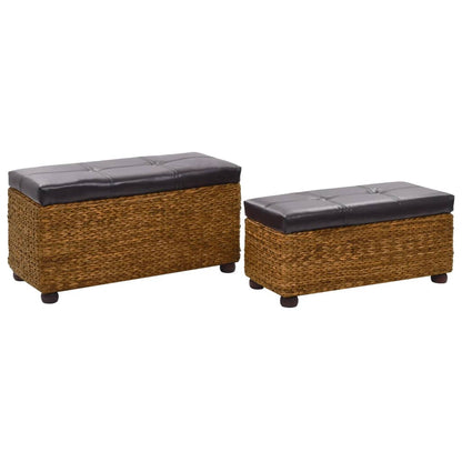 Set Panche 2 Pz In Giunco