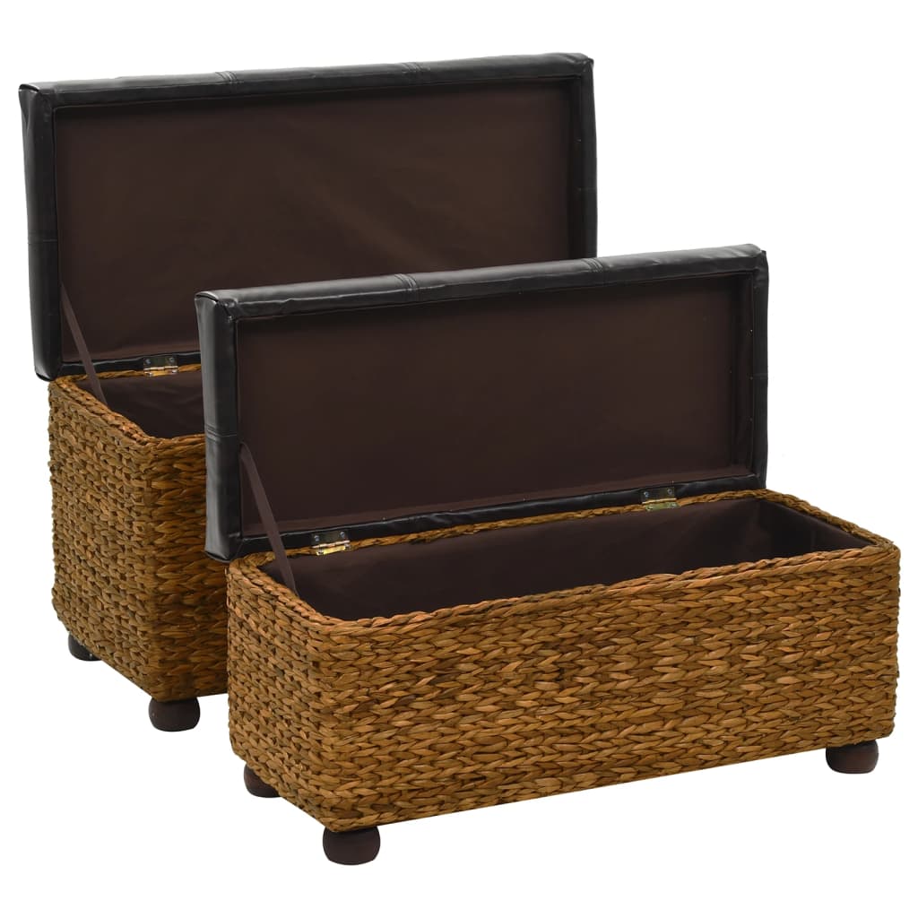Set Panche 2 Pz In Giunco