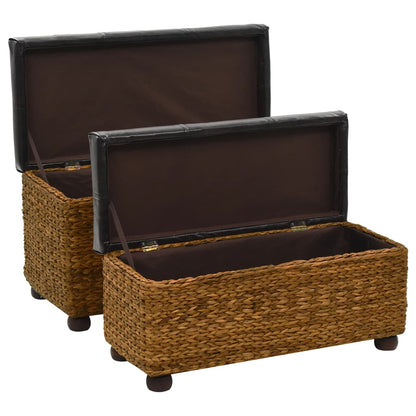 Set Panche 2 Pz In Giunco