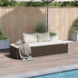 Lettino Da Giardino 195X60 Cm In Polyrattan