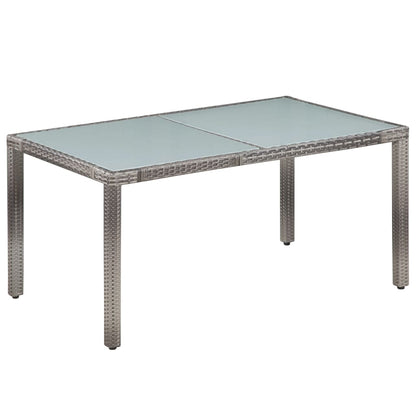 Set Mobili Da Pranzo Da Giardino 9Pz E Cuscini Polyrattan