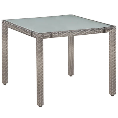 Set Mobili Da Pranzo Da Giardino 9Pz E Cuscini Polyrattan