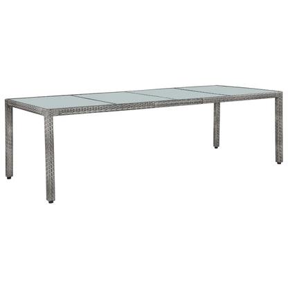 Set Mobili Da Pranzo Da Giardino 9Pz E Cuscini Polyrattan