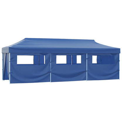 Tenda Pieghevole Pop-Up Con 8 Pareti Laterali 870X291X315 Cm