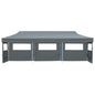Tenda Pieghevole Pop-Up Con 5 Pareti Laterali 3X9 M
