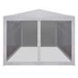 Tenda Per Feste Con 8 Pareti In Rete Bianco