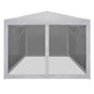 Tenda Per Feste Con 8 Pareti In Rete Bianco
