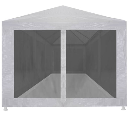 Tenda Per Feste Con 8 Pareti In Rete Bianco