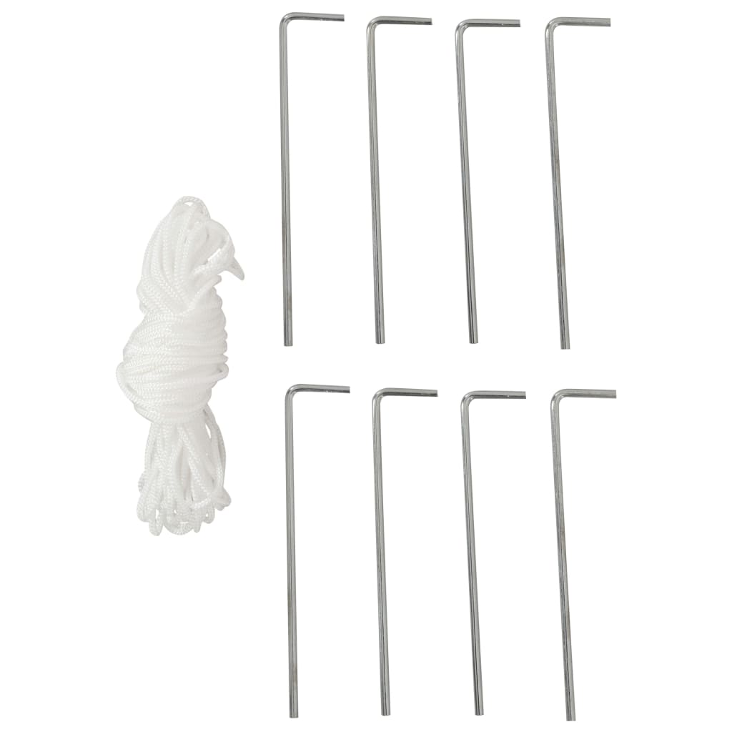 Tenda Per Feste Con 8 Pareti In Rete Bianco