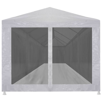 Tenda Per Feste Con 8 Pareti In Rete Bianco