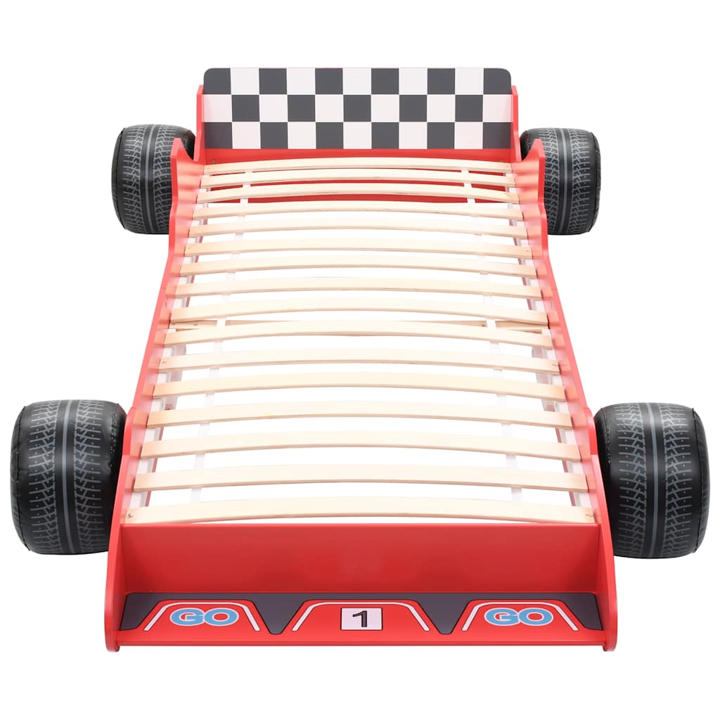 Letto Bimbo Ad Auto Da Corsa 90X200 Cm