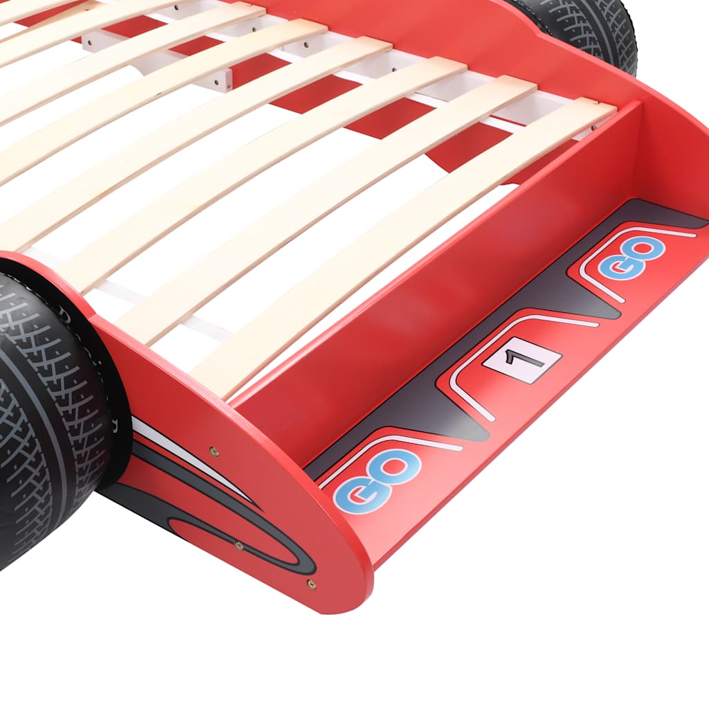 Letto Bimbo Ad Auto Da Corsa 90X200 Cm