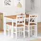 Set Da Pranzo 5 Pz E Bianco