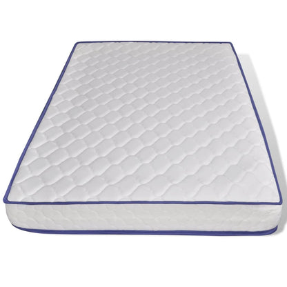 Materasso Viscoelastico Bianco 80X160X17 Cm Morbido