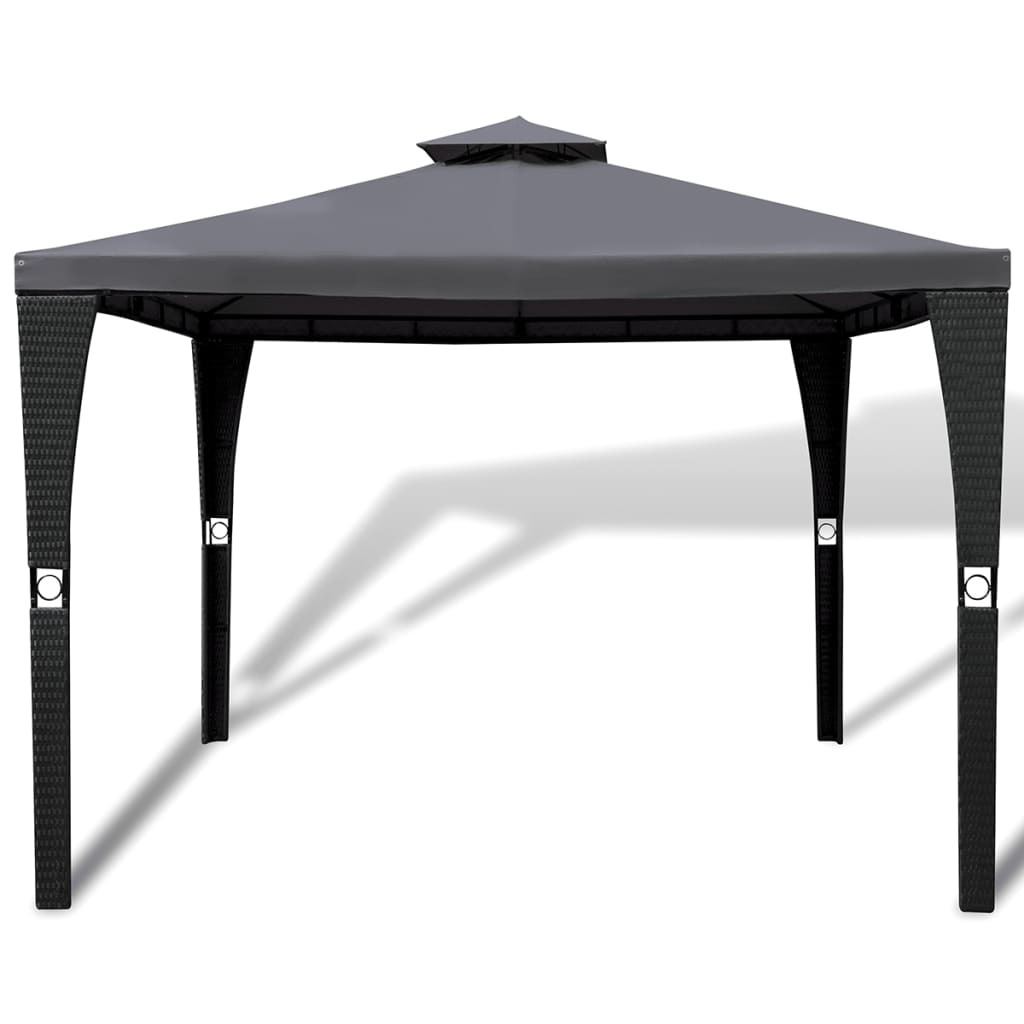 Gazebo Con Tetto Scuro