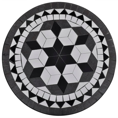 Tavolino Bistrot Con Mosaico Ceramica