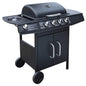 Barbecue E Griglia A Gas 4+1 Fornelli