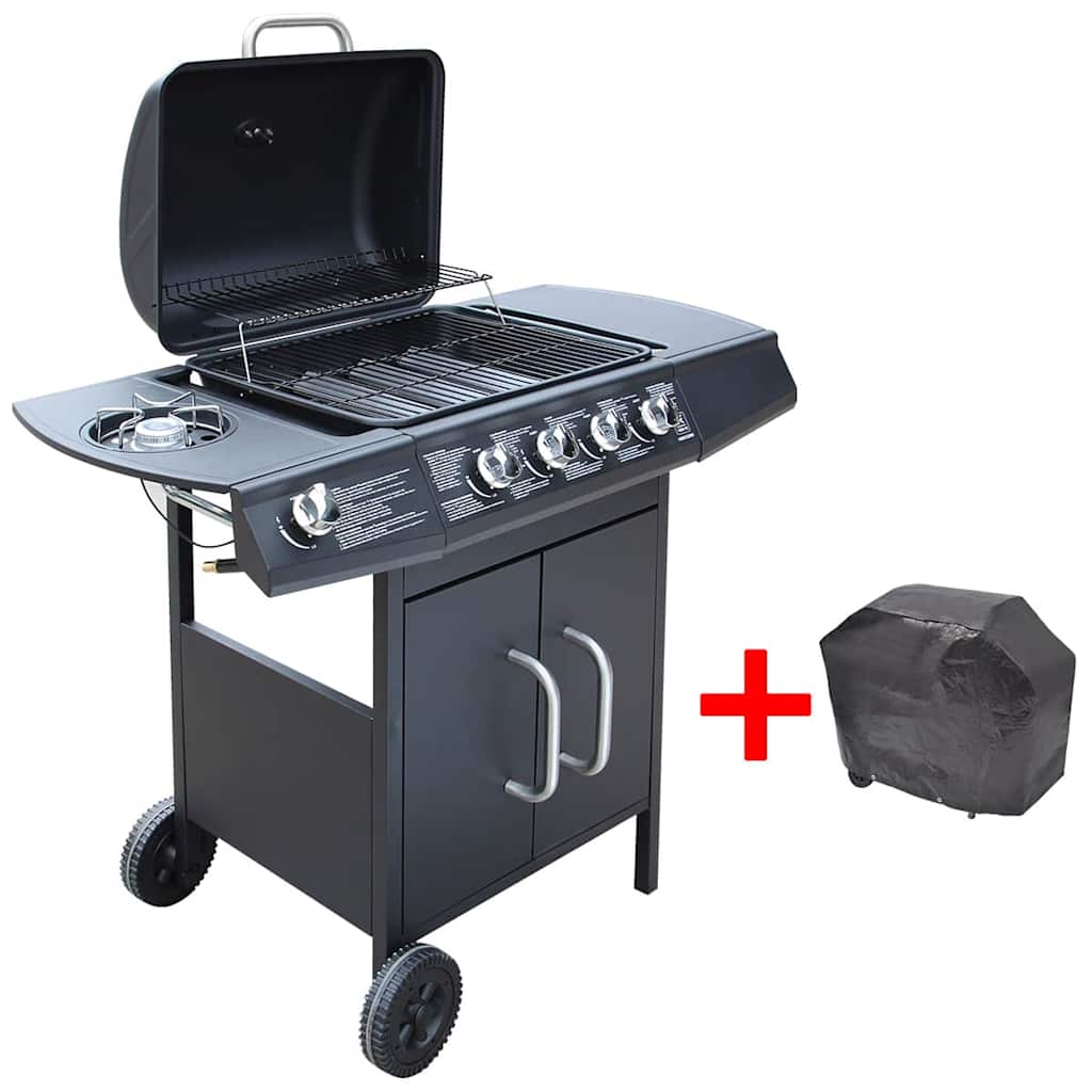Barbecue E Griglia A Gas 4+1 Fornelli
