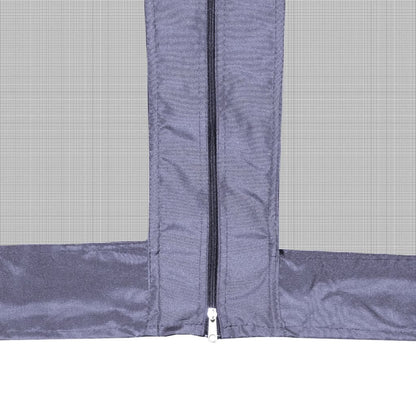 Gazebo Esagonale Pop-Up Con 6 Pareti 3,6X3,1 M