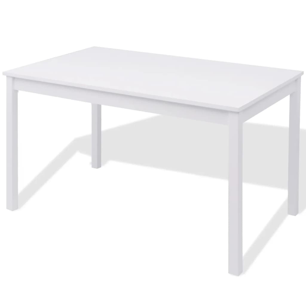 Set Da Pranzo 7 Pz In Legno Di Pino