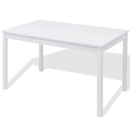 Set Da Pranzo 7 Pz In Legno Di Pino