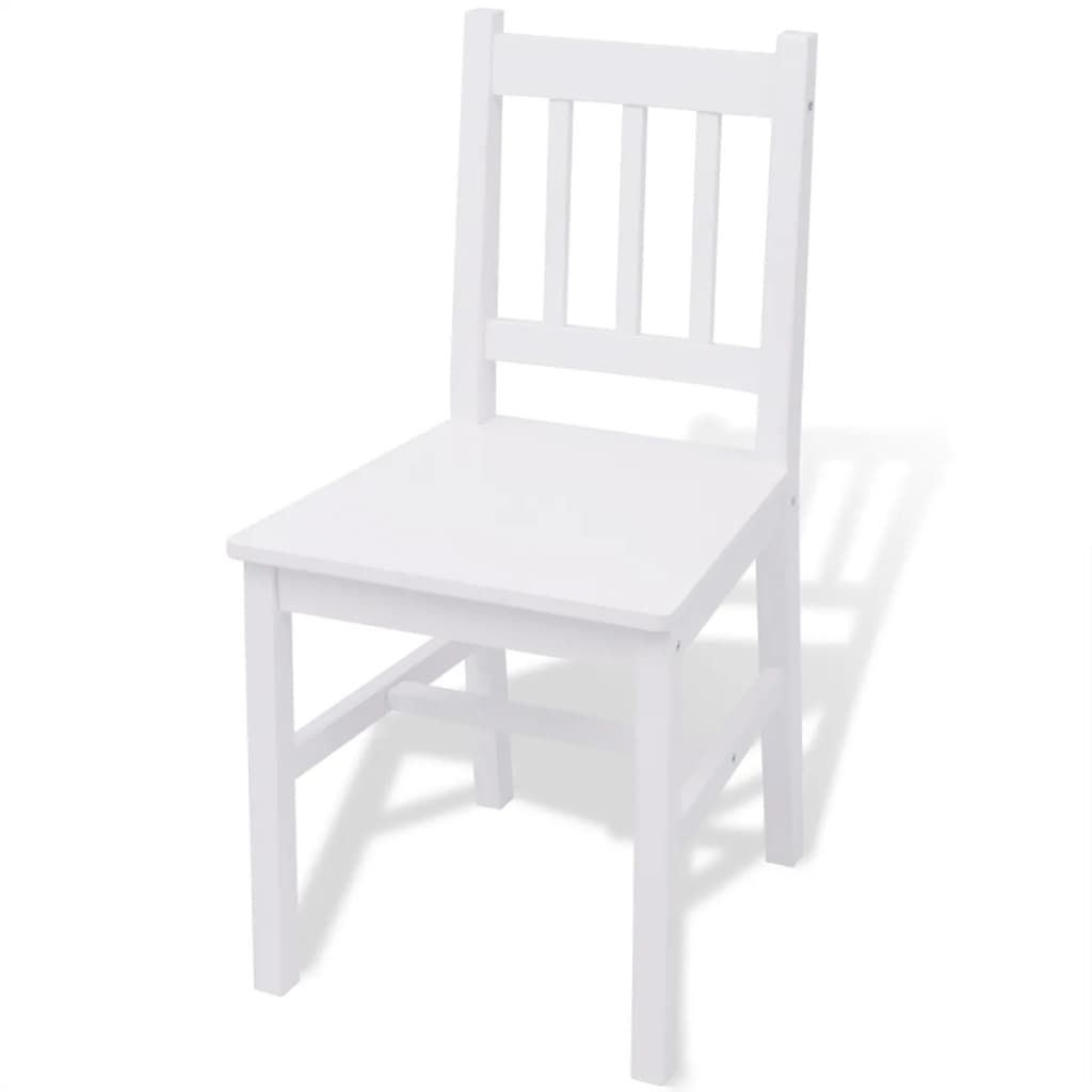 Set Da Pranzo 7 Pz In Legno Di Pino