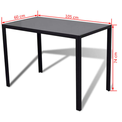 Set Tavolo Da Pranzo 5 Pz