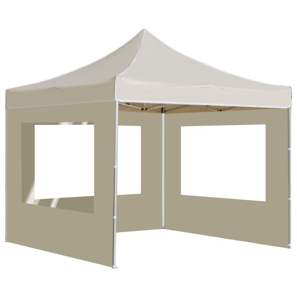 Gazebo Professionale Pieghevole Alluminio Con Pareti 3X3M
