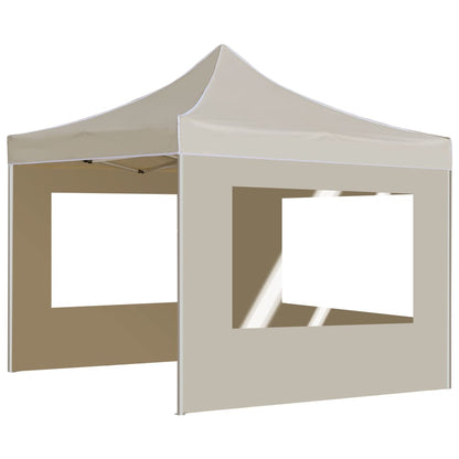 Gazebo Professionale Pieghevole Alluminio Con Pareti 3X3M