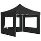 Gazebo Professionale Pieghevole Alluminio Con Pareti 3X3M