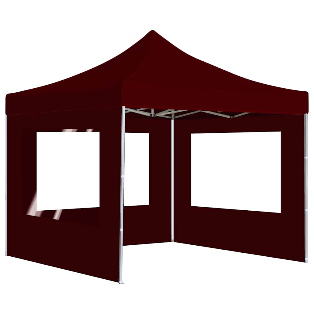 Gazebo Professionale Pieghevole Alluminio Con Pareti 3X3M